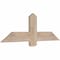 Ekena Millwork Eugene Smooth Timber Gable Bracket, Douglas Fir, 48"W x 16"H x 1 1/2"D x 5 1/2"F, 8/12 Pitch GBW048X16X0206EUG00SDF - alternate 3